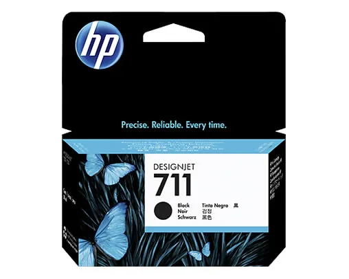 HP No. 711 Black Ink Cartridge - 38ml
