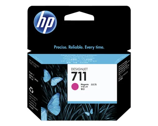 HP No. 711 Magenta Ink Cartridge - 29ml