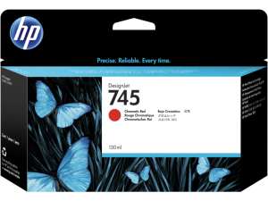 HP 745 130ml Chromatic Red DesignJet Ink Cartridge