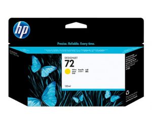HP No. 72 Yellow Ink Cartridge - 130ml