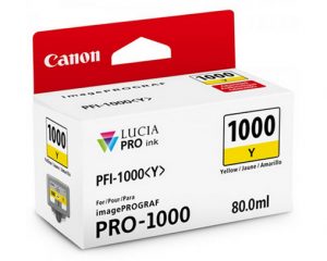 Canon PFI-1000-Y Yellow Ink Cartridge for iPF PRO 1000