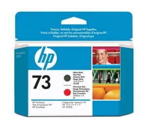 HP No. 73 Ink Printhead - Matte Black & Chromatic Red (Z3200)