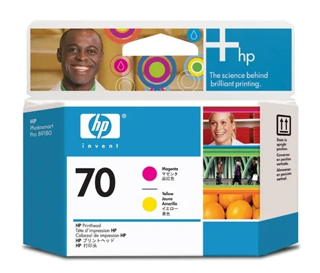 HP No. 70 Ink Printhead - Magenta & Yellow (Z2100/Z3100/Z3200)