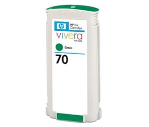 HP No. 70 (C9457A) Green 130ml Ink Cartridge