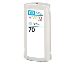 HP No. 70 Ink Cartridge Light Grey - 130ml (Z2100/Z3100/Z3200)