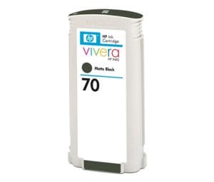 HP No. 70 Ink Cartridge Matte Black - 130ml (Z2100/Z3100/Z3200)