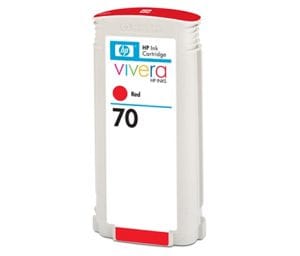 HP No. 70 Ink Cartridge Red - 130ml (Z3100)