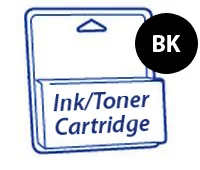 Canon Black Ink Tank for W6200P/W6400P (130ml)