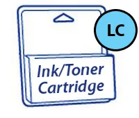 Epson T6065 UltraChrome Light Cyan Ink Cartridge - 220ml (4800/4880)