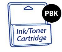 Epson T6121 UltraChrome Photo Black Ink Cartridge - 220ml (74xx/94xx)