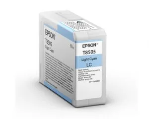 Epson Light Cyan Ink Cartridge T8505 for SureColor SC-P800