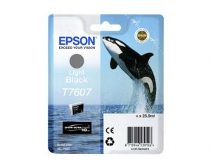 Epson T7607 Light Black Ink Cartridge for SureColor P600