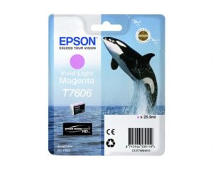 Epson T7606 Vivid Light Magenta Ink Cartridge for SureColor P600