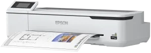 epson sc t31000 wireless printer printing out some paper