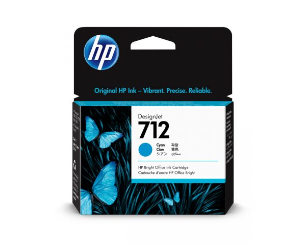 HP 712 29ml Cyan DesignJet Ink Cartridge