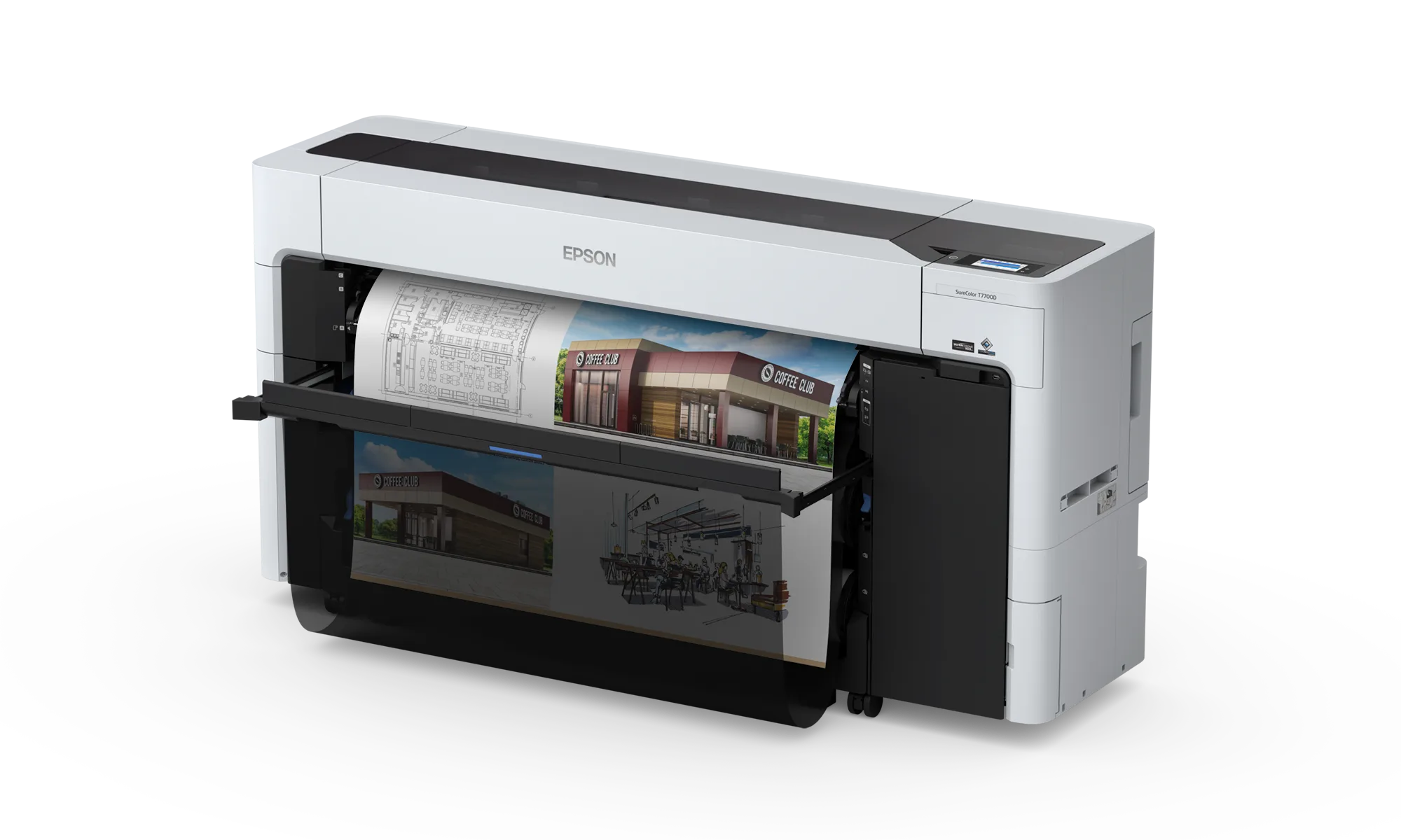 Epson SC-T7700D Printing