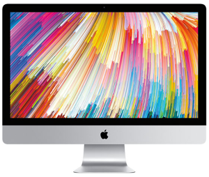 iMac 27-inch 5K, 3.1GHz 6C i5, Radeon Pro 5300 4GB, 8GB RAM, 256GB SSD, GE - Silver