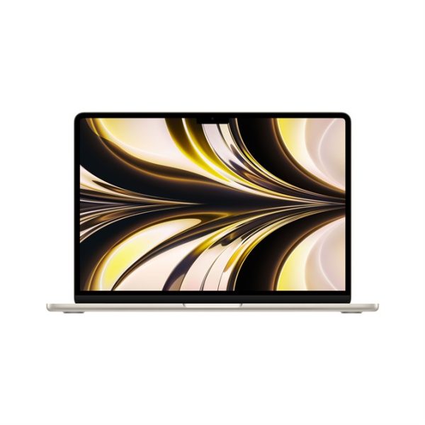 MacBook Air 13.6-inch, Apple M2 chip, 8C CPU, 8C GPU, 8GB RAM, 256GB SSD - Starlight