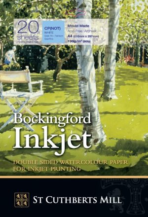 Bockingford Inkjet Fine Art Paper - 44" x 15m - 190gsm