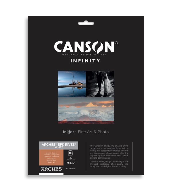 Canson Infinity BFK Rives White 10 Sheets
