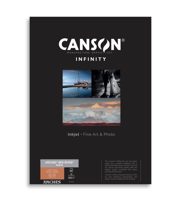 Canson Infinity BFK Rives White 25 Sheets