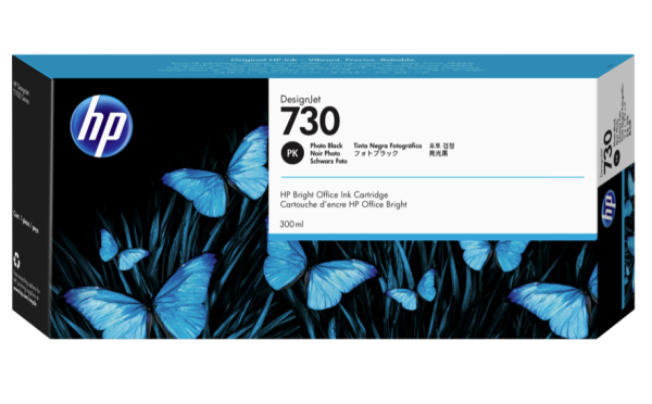 HP 730 300-ml Photo Black Ink Cartridge (P2V73A)