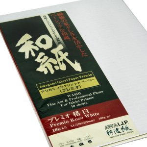 Awagami Premio Kozo - A4 x 10 Sheets - 180gsm