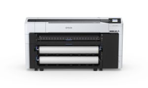 The SureColor T7700DM is a fully integrated multi-function solution with high-quality scanning and smart features. This MFP offers a compact design with a flat top and back plus shallow depth, with automatic media loading and simplified scanning workflow (easy-to-feed document and select scan to locations). For more complex jobs it comes with Adobe PostScript as standard.
