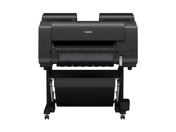 Revolutionize your in-store signage and create professional-grade photo prints with the Canon imagePROGRAF GP-2600S. This compact yet powerful 24-inch large format printer caters perfectly to the needs of chain retail stores, franchises, local photo shops, and more. It champions sustainability while delivering exceptional results. The innovative LUCIA PRO II ink system, featuring a groundbreaking new orange ink, unlocks a vibrant spectrum of colours for unmatched accuracy in PANTONE matching. Whether replicating brand colours for eye-catching posters or ensuring flawless reproduction in entry-level photos, the GP-2600S delivers. It boasts exceptional print speeds thanks to the powerful L-COA PRO Processor, allowing you to maintain high productivity without sacrificing quality or longevity. The LUCIA PRO II inks boast exceptional scratch and fade resistance, ensuring your prints stay vivid for up to 200 years. Invest in the GP-2600S and elevate your visual communication, creating a lasting impression while minimising your environmental impact.