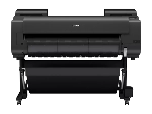 Unleash a new era of high-impact visual communication for your business with the Canon imagePROGRAF GP-4600S. This sustainable 44-inch large format printer is a game-changer for chain retail stores, franchises, and print service providers. Experience a perfect blend of accuracy and vibrancy thanks to the innovative LUCIA PRO II ink system, featuring a revolutionary new orange ink that unlocks an exceptionally wide colour gamut. Achieve faithful reproductions of even the most demanding PANTONE colours, ensuring your brand elements and marketing materials stand out vividly. But the GP-4600S isn't just about stunning visuals. It boasts exceptional print speeds thanks to the powerful L-COA PRO Processor, allowing you to maintain high productivity without sacrificing quality. Plus, its eco-conscious design boasts lower power consumption, making it a responsible choice for the environment. The LUCIA PRO II inks further solidify the printer's commitment to sustainability, delivering prints resistant to scratches and fading for up to 200 years. Invest in the GP-4600S and elevate your visual communication strategy, guaranteeing long-lasting impressions for your brand while minimising your environmental footprint.